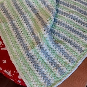 Baby chenille blanket