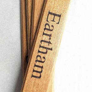 Personalised Engraved Oak Sign –  Door signs, Bench Plaques  available in different sizes