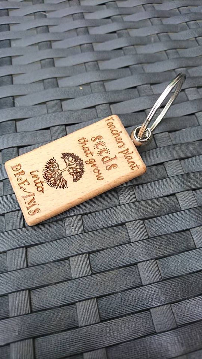 Teacher keyring gift Etsy