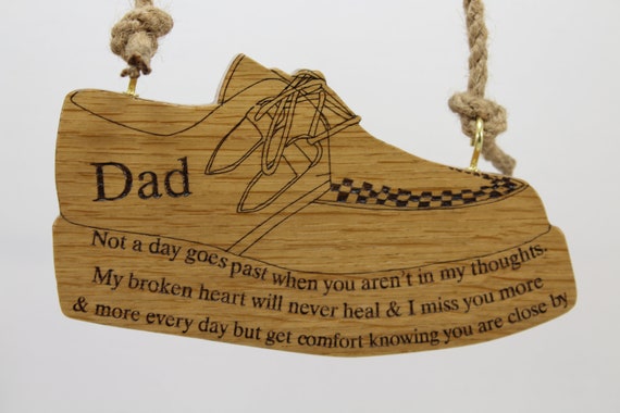 bespoke memorial plaque made just for you etsy