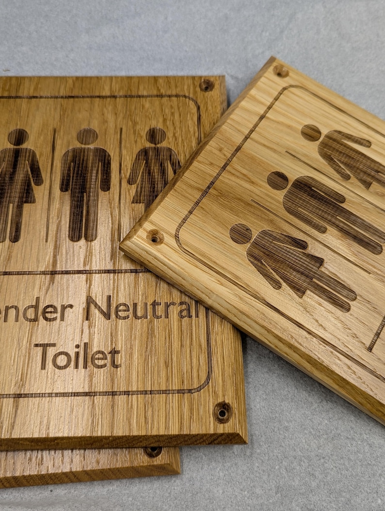 Personalised Engraved Oak Sign – Door signs, Bench Plaques available in different sizes image 11