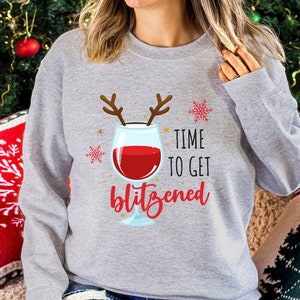 È ora di ottenere Blitzened SVG, È ora di ottenere Blitzened PNG, Maglietta di Natale a sublimazione, Download digitale di Natale, Vino di Natale, Natale SVG