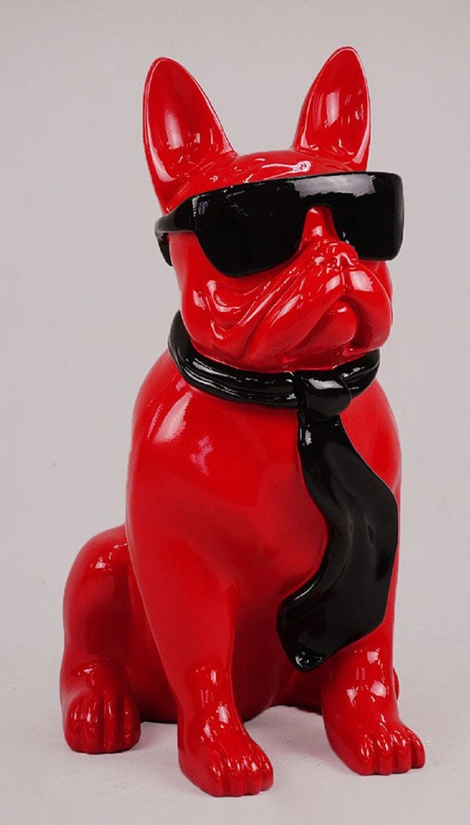 Elbeffekt Französische Bulldogge Geschenke Holzbild - Foto Geschenk -  personalisierbar zum Hinstellen/Aufhängen optional beleuchtet Bulldogge  Deko