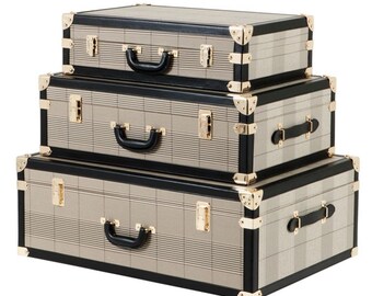 Casa Padrino Koffer 3er Set - Luxus Qualität