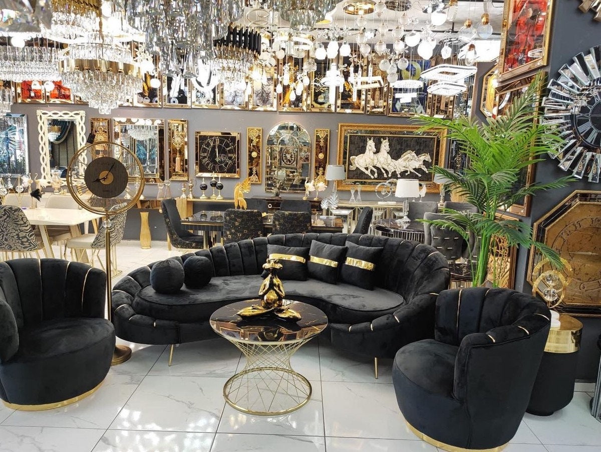 Casa Padrino Divani Fatti A Mano Divano Da Soggiorno Barocco Di