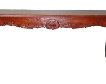 Casa Padrino Barock Esstisch Braun (Mahagonifarben) 200 cm - Barock Tisch Antik Stil