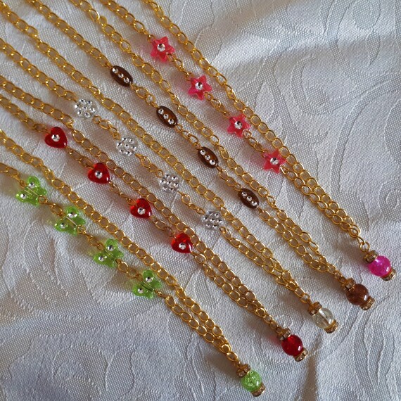 Silver-spot Side Beaded Gold Pendant 