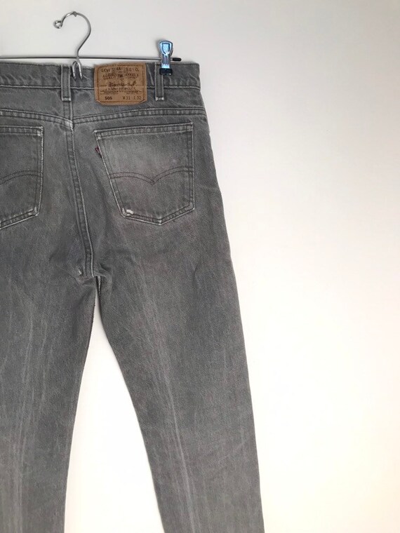 levis 505 grey