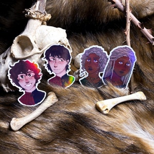 Team Black Kids Sticker Pack || HOTD || GoT || Jacaerys Velaryon, Lucerys Velaryon, Baela Targaryen, Rhaena Targaryen ||