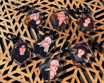 House of the Dragon Acrylic Keychains || HotD / GoT / ASoIaF