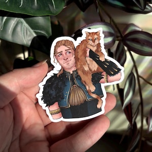 Anders & Sir Pounce-A-Lot || Vinyl Stickers