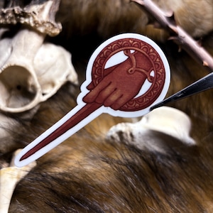 Hand of the King Pin Sticker|| HOTD || GoT || Otto Hightower, Ned Stark, Tywin Lannister, Tyrion Lannister, Jon Arryn