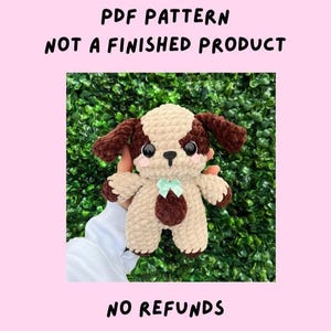 Posie the Puppy PDF Crochet Pattern Download