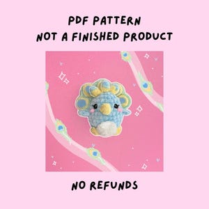 Amigurumi Peacock PDF Crochet Pattern Download