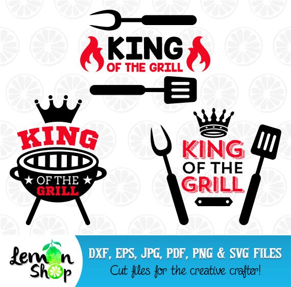 Papa King Of The Grill Embroidery Papa King Of The Grill Embroidery