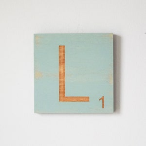 5x5" Engraved Wood Scrabble Letters - Etsy