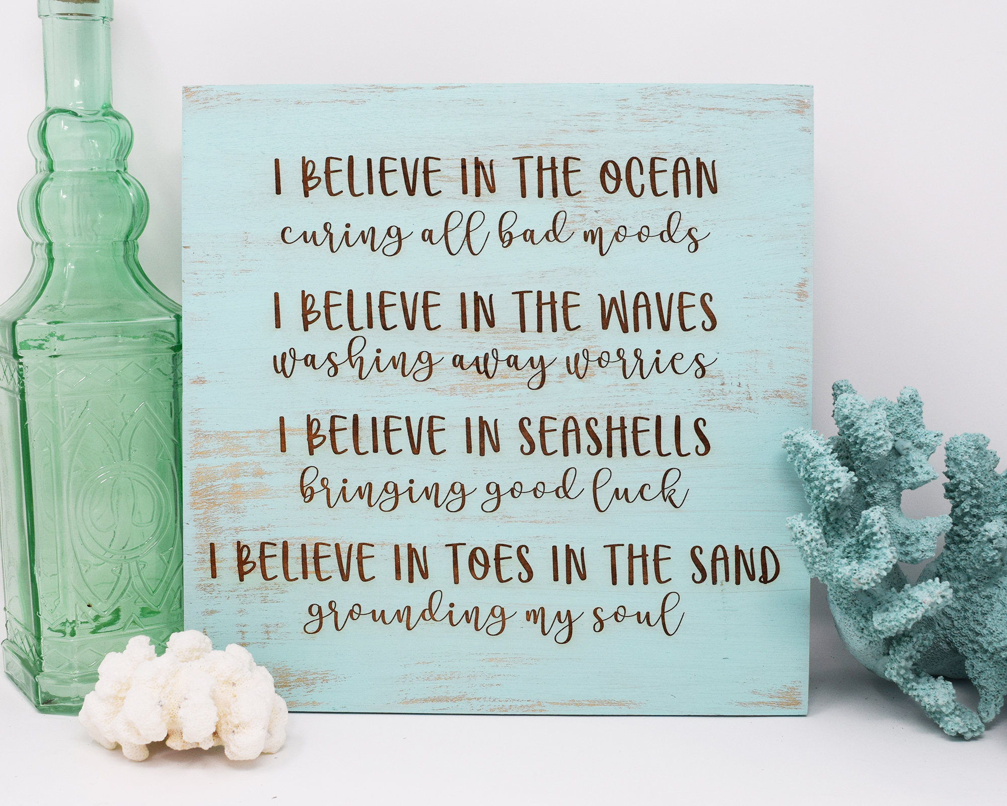 I believe in the ocean curing all bad moods, I believe in the waves w…