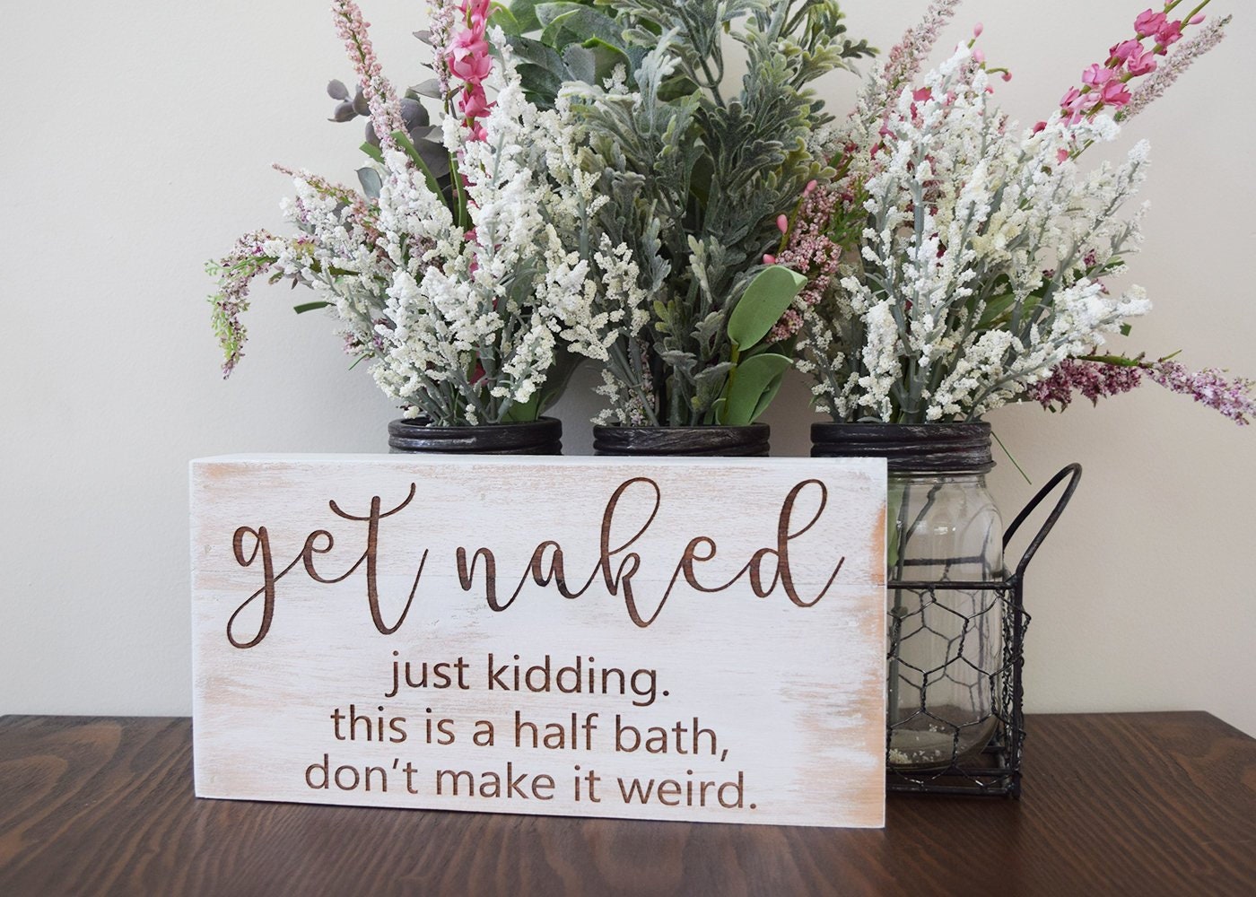 Get Naked, Just Kidding This is a Half Bath Don't Make it Weird 5…