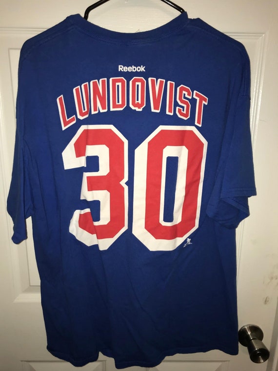 Rangers Henrik Lundqvist 30 T-Shirt | Etsy