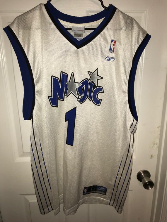 tracy mcgrady magic jersey white