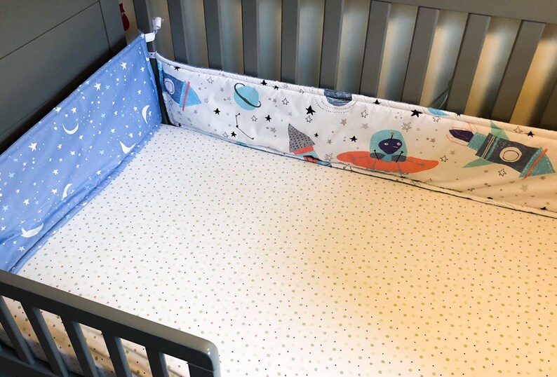 ikea cot bumper safe
