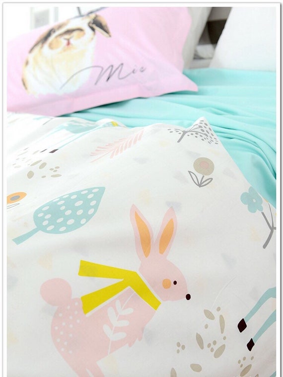 Forest Animals Crib And Ikea Bedding Bedding For Girls Etsy