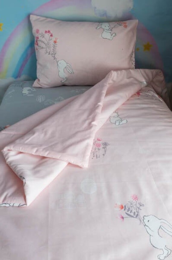 Bunnies Crib And Ikea Bedding Set For Kids Crib Bumpers Etsy