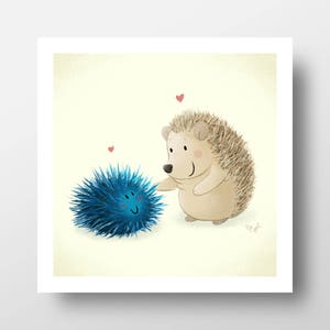 Hedgehog Loves Sea Urchin