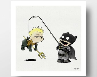 Aquaman Drawing Etsy Aquaman Drawing Etsy