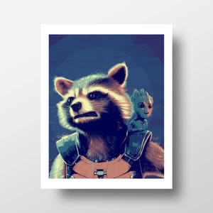 Guardians of the Galaxy, Rocket and Baby Groot