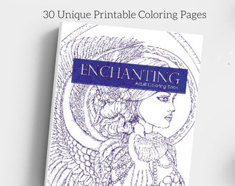 Enchanting Coloring - Etsy