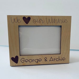 Custom Engraved Picture Frame | Personalized Picture Frame | Engraved Picture Frame | Picture Frame | Picture Frame Gift | Personalized Gift