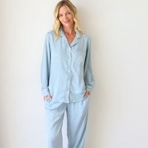 Cadeau d&#39;anniversaire personnalisé pyjama, pyjama de mariage, cadeaux de demoiselle d&#39;honneur, pyjama de douche nuptiale, pyjama de célibataire,