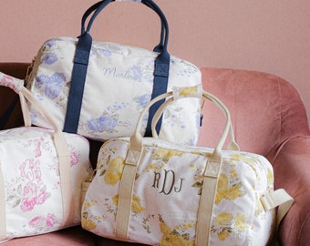 Personalized Duffle Bag, Custom Bridesmaid Gift Duffel Bag, Fitness Bag, Gym Bag, Sport Bag, Camp Bag, Weekender Bag Women, Overnight Bag