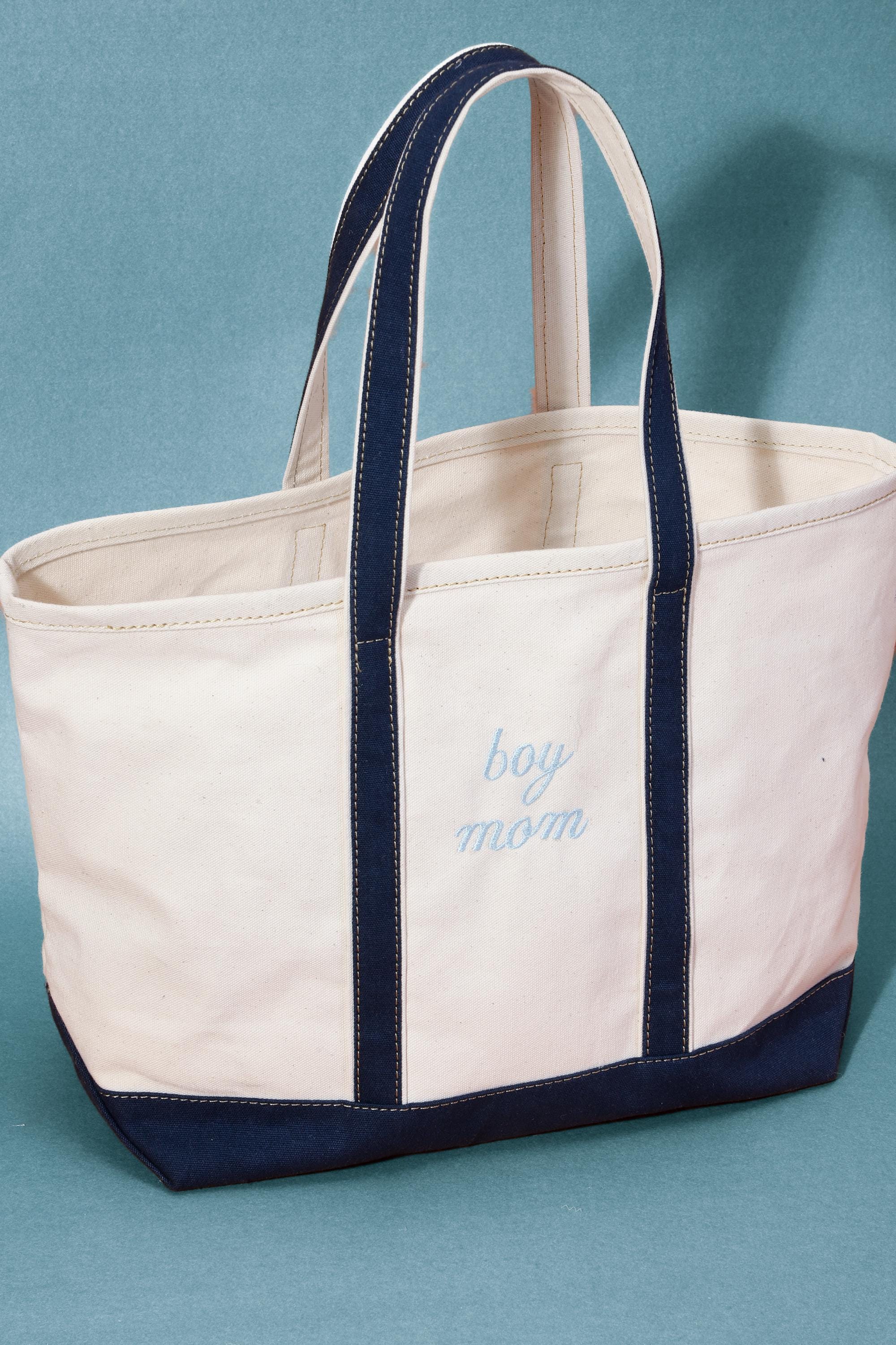 Custom Boat Tote Bag - Canvas Tote Bag - Custom Text Tote - Gift