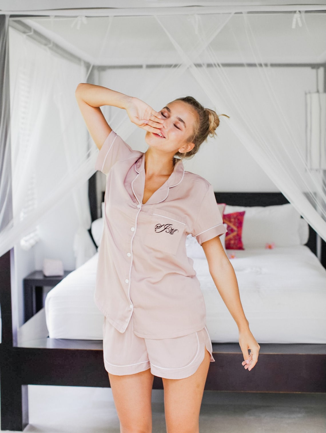 Personalized Bridesmaid Pajama Set