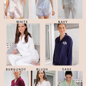 bridesmaid pajamas set personalized bridesmaid gift pajamas short set button down bridesmaid shirt bridesmaid pajamas pajama set image 7