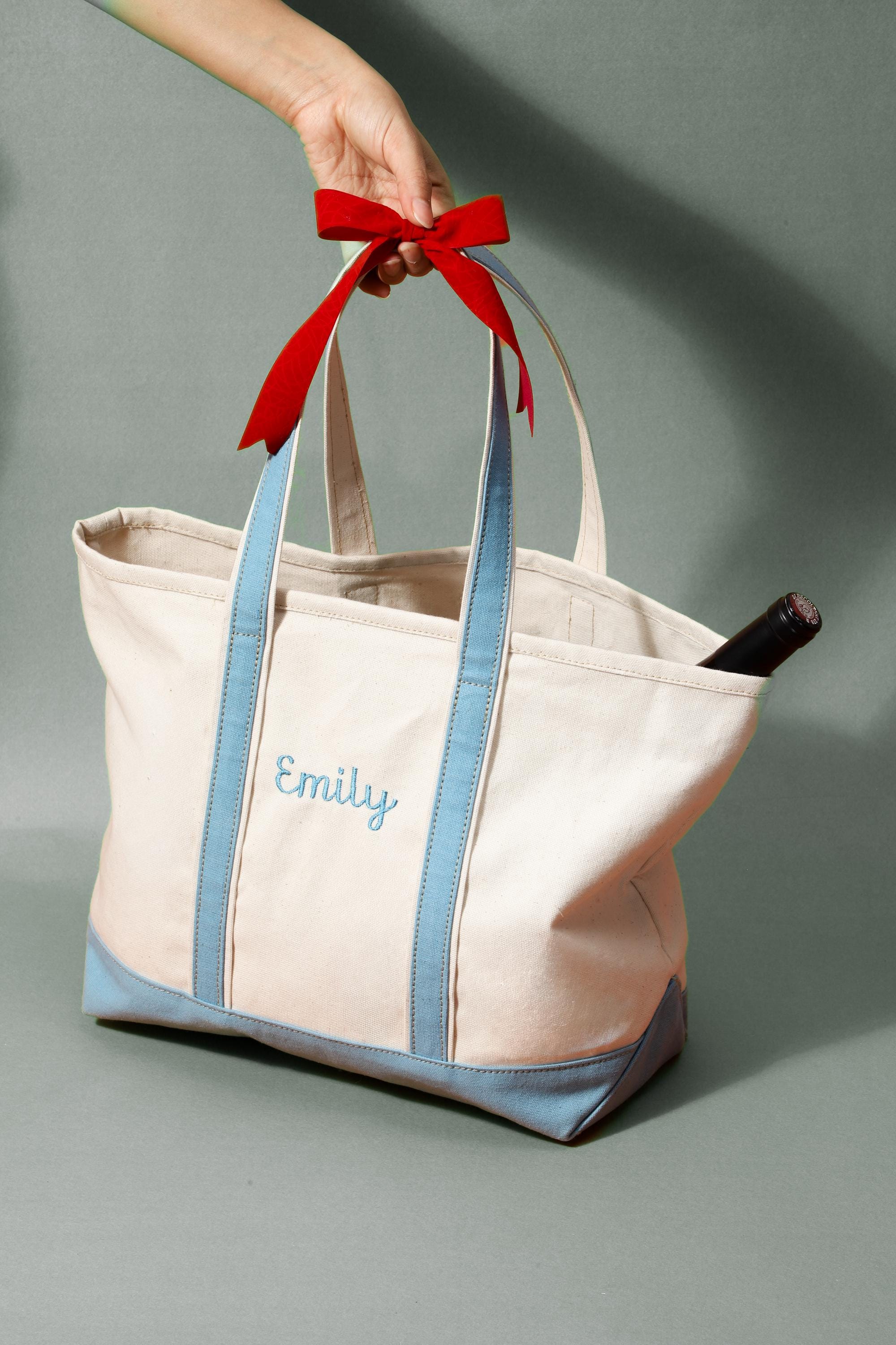 L.L.Bean ボート アンド トート バッグ ネイビー ラージ Tote Bag Ironic Saying Tote Small Canvas Boat Bag Gift for Her