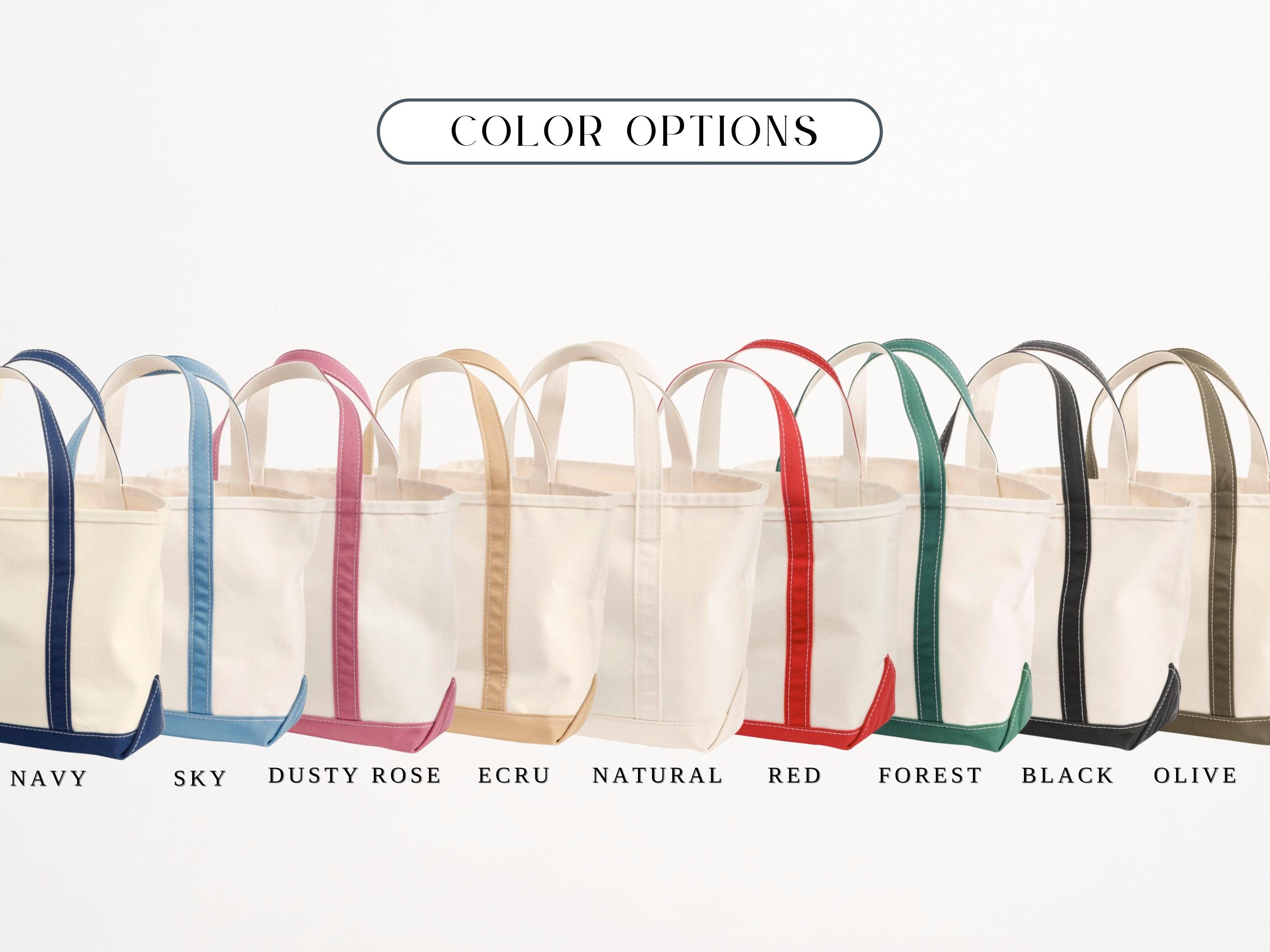 L.L.Bean ボート アンド トート バッグ ネイビー ラージ Tote Bag Ironic Saying Tote Small Canvas Boat Bag Gift for Her