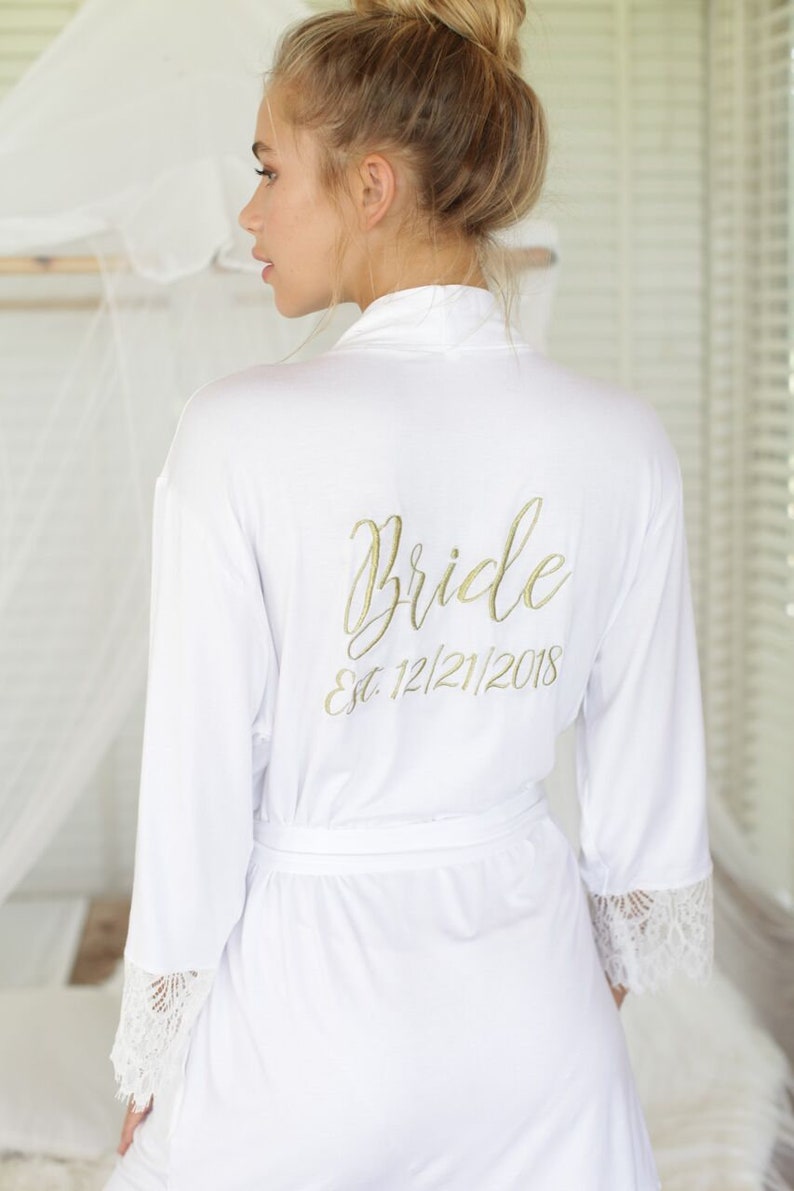 bride robe ideas