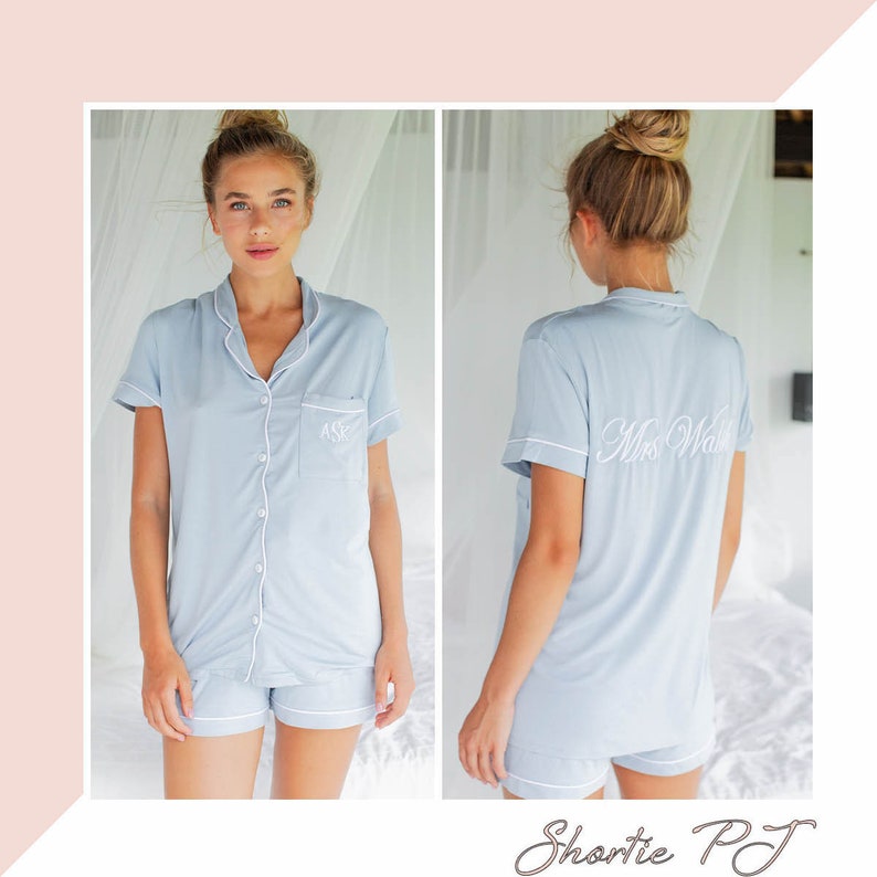 bridal shower pj set