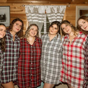 Bridesmaid Shirt Button Down Bridesmaid Shirts Getting Ready Oversized Bridesmaid Shirts Flannel Bridesmaid Shirts Bridesmaid PJs Flannel