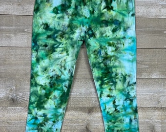 Ice Dye enkelskinny jeans – maat 8/29, hoge taille