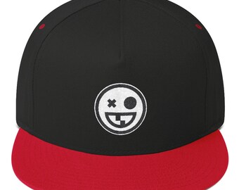 Hockey Flat Bill Baseball Cap