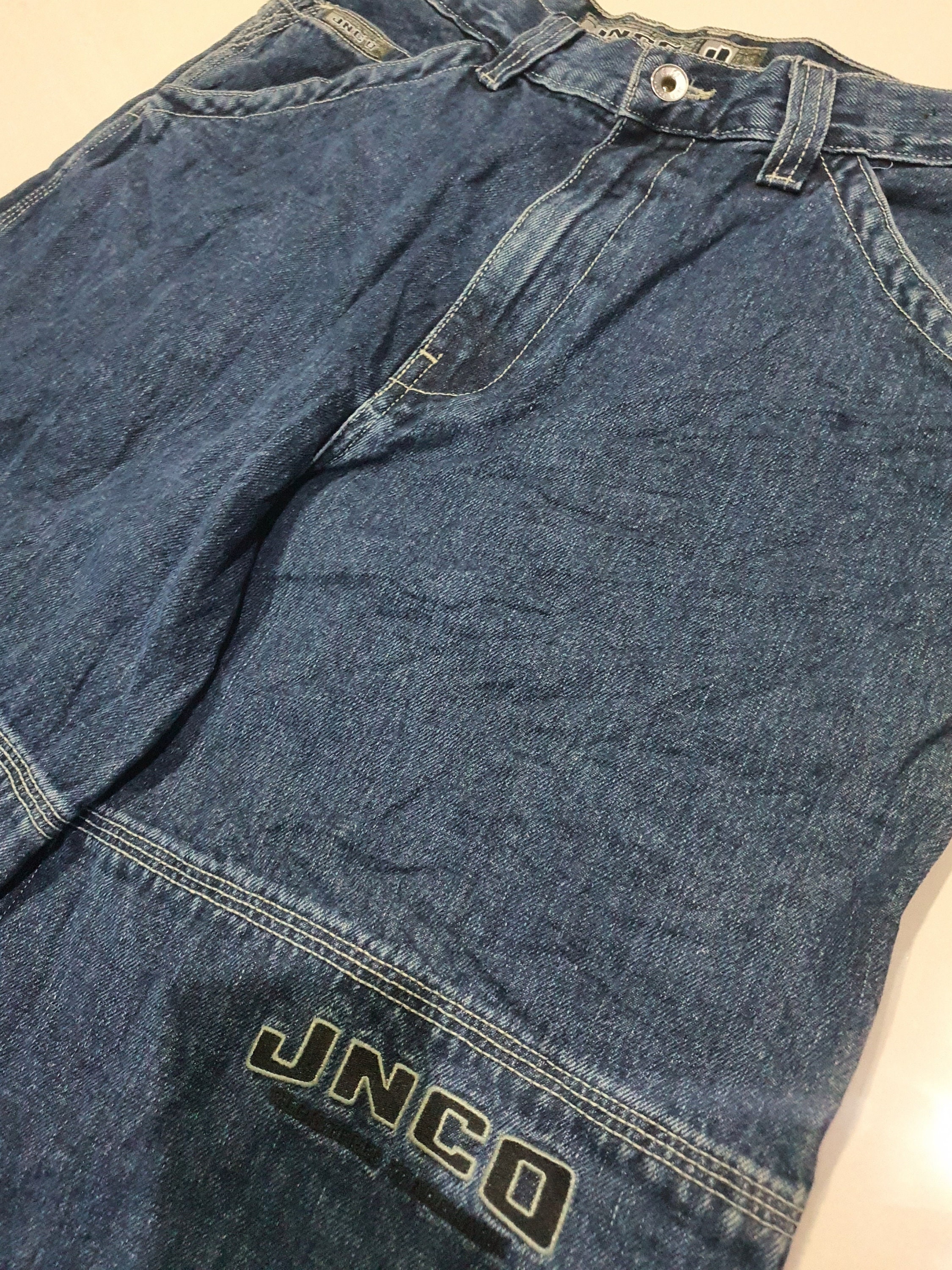 Vintage 90s JNCO Wide Leg Baggy Jeans Size 31 Made in USA - Etsy