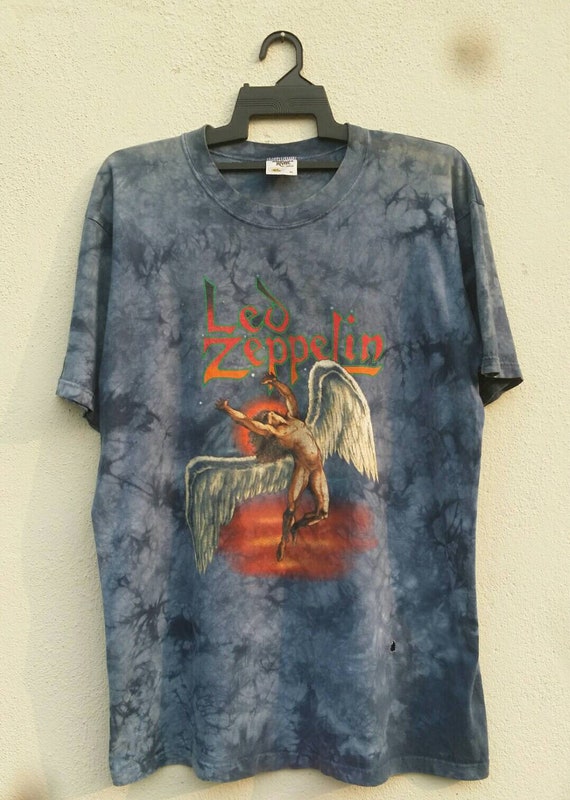 Vintage 1999 Led Zeppelin Swan Song Tie 