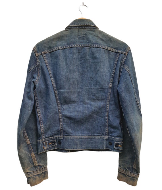 Vintage 60s LEE RIDERS 101J Denim Jacket Sanforized Made in USA