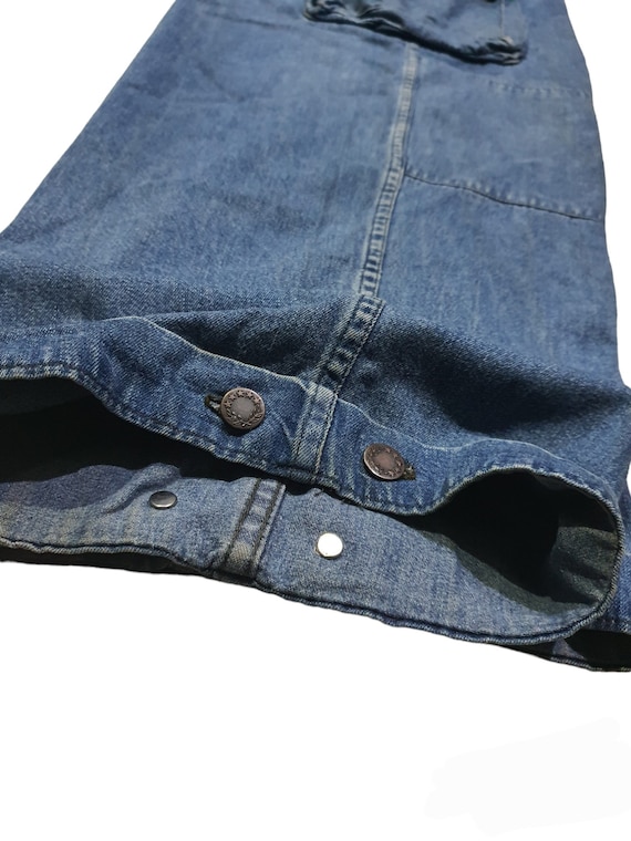Vintage 90s RRL Ralph Lauren Indigo Denim Cargo Pants Double RL