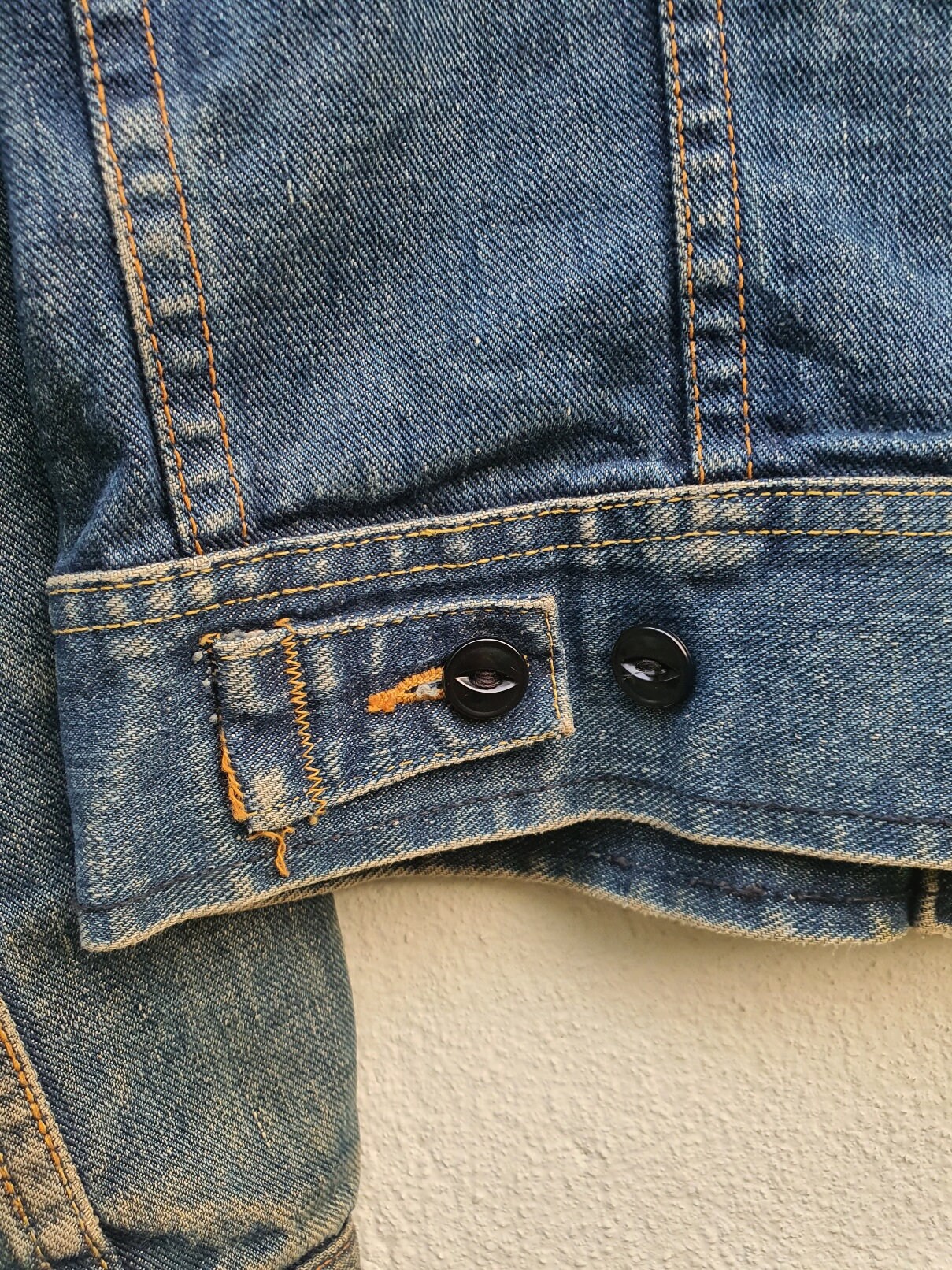 Vintage 60s LEE RIDERS 101J Denim Jacket Sanforized Made in USA