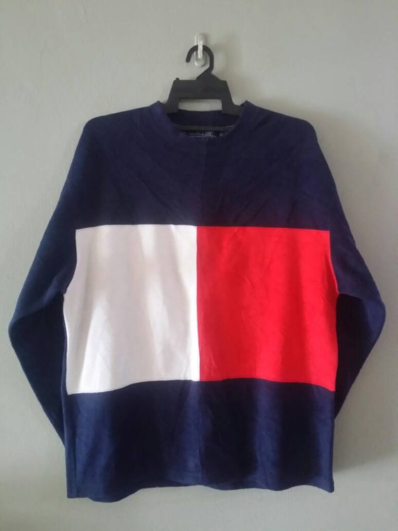 tommy jeans big logo sweatshirt